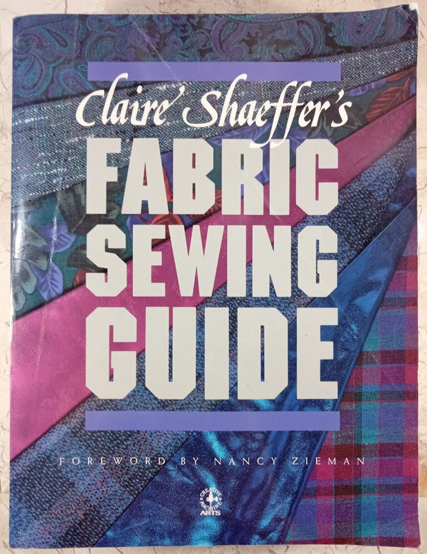 Fabric Sewing Guide by Claire Shaeffer Paperback 1989 531p Reference Manual