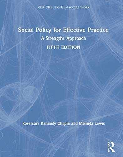 Social Policy for – Hardcover, by Chapin Rosemary Kennedy; – Very Good j