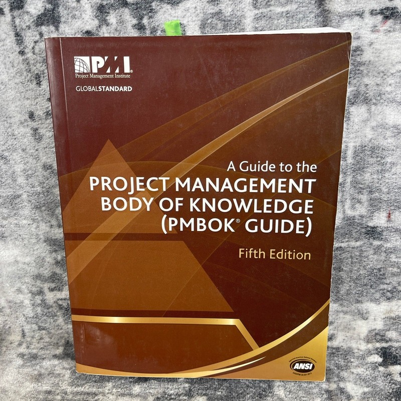 PMI PMBOK Guide 5th Edition Project Management Body of Knowledge Book