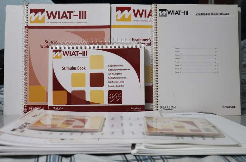 Wechsler Individual Achievement Test Third Edition WIATIII EUC G2U