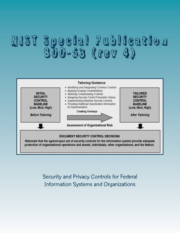 NIST Special Publication 800-53 (rev 4): Security and Privacy Controls for F…