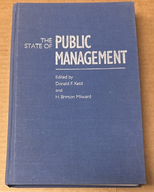 The State of Public Management by Donald F. Kettl (1996, Hardcover, GOOD)
