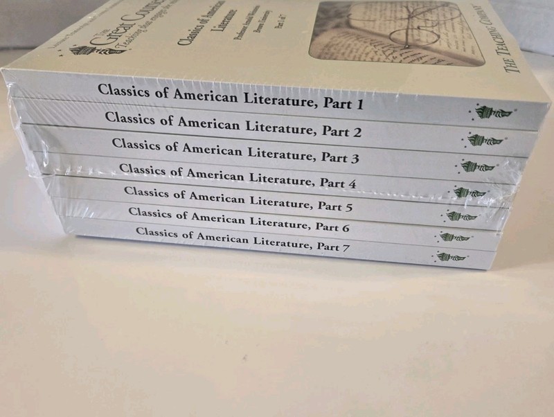 Classics Of American Literature Course Guidebooks only 1-7 NEW gallery