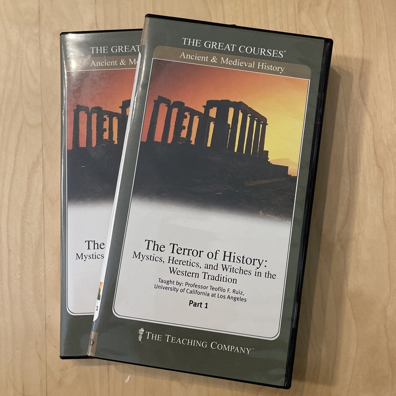 Great Courses: The Terror of History: Mystic, Heretic, Witches in West Tradition
