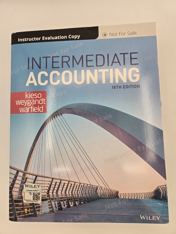 Intermediate Accounting 18th Edition INSTRUCTOR EDITION
