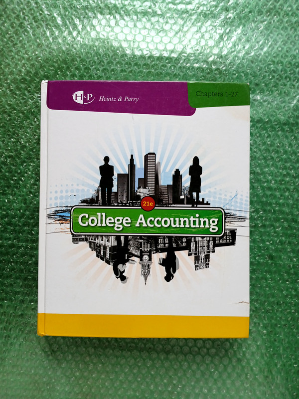 New in Accounting from Heintz and Parry Ser.: College Accounting, Chapters 1-27