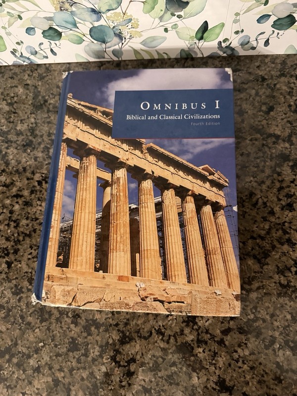Omnibus I Biblical & Classical Civilizations 4th Ed Wilson Veritas Hardcover
