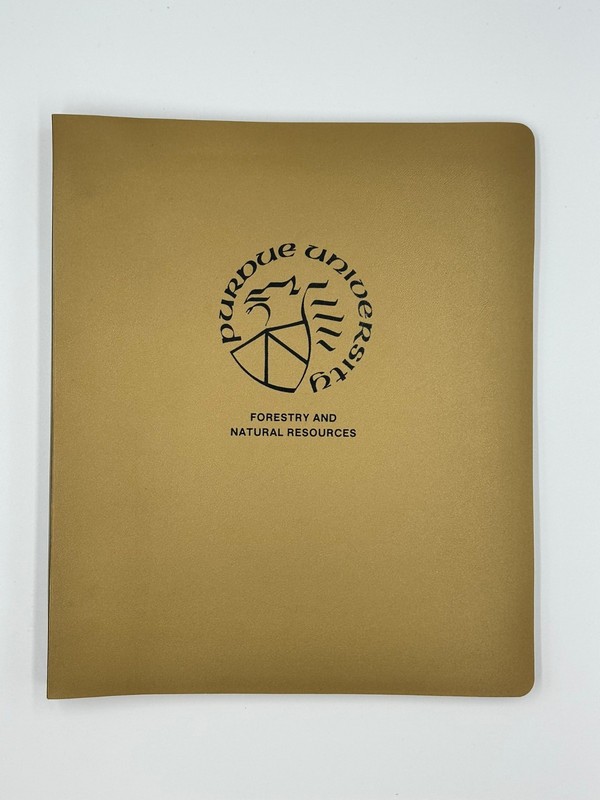 Purdue Forestry Tree Planting Notebook Binder Extension Natural Resources Guide