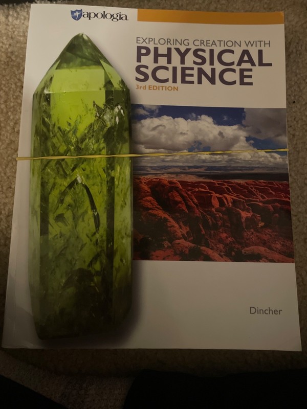 Exploring Creation Physical Science Apologia 3rd Edition