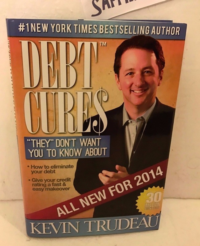 DEBT CURES "THEY" DON'T WANT YOU TO KNOW ABOUT KEVIN TRUDEAU HARDCOVER BOOK USED