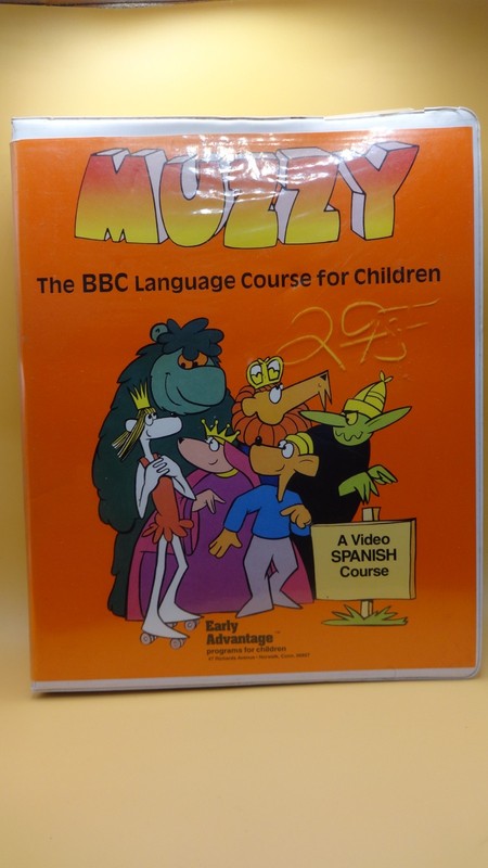Muzzy VHS BBC Spanish Language Course Children Education Level 2 Pre Owned