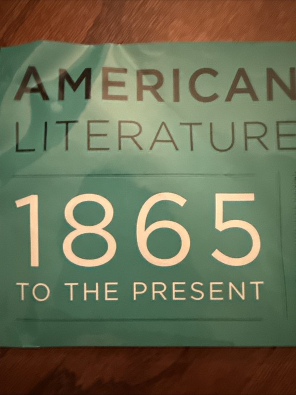 American Literature- Norton Anthology 1865- Present Set- Bent But Never Used gallery