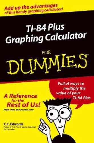 TI-84 Plus Graphing Calculator For Dummies – Paperback – VERY GOOD