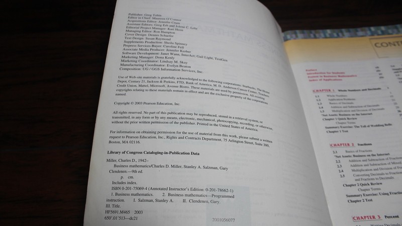 Business Mathematics (9th Edition) Paperback gallery