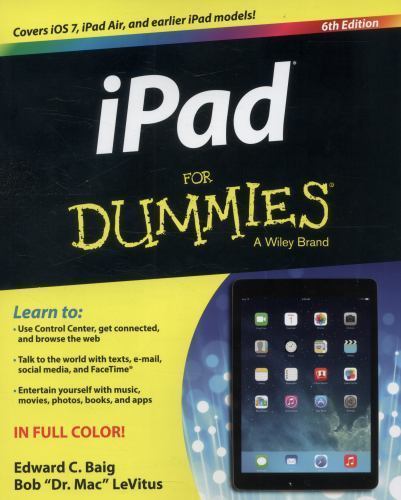 iPad for Dummies – 1118723066, paperback, Edward C Baig