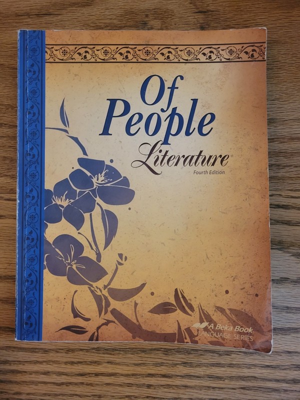 Abeka of People Literature Student Textbook 7th Grade 4th Edition and Answer Key