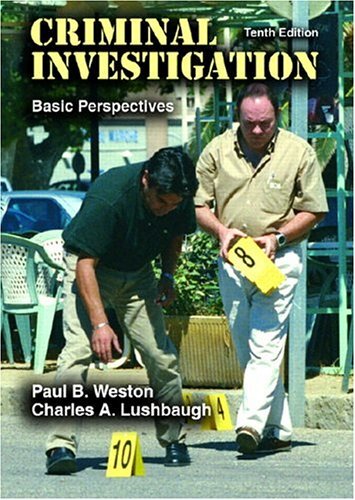 Criminal Investigation by Paul B Weston