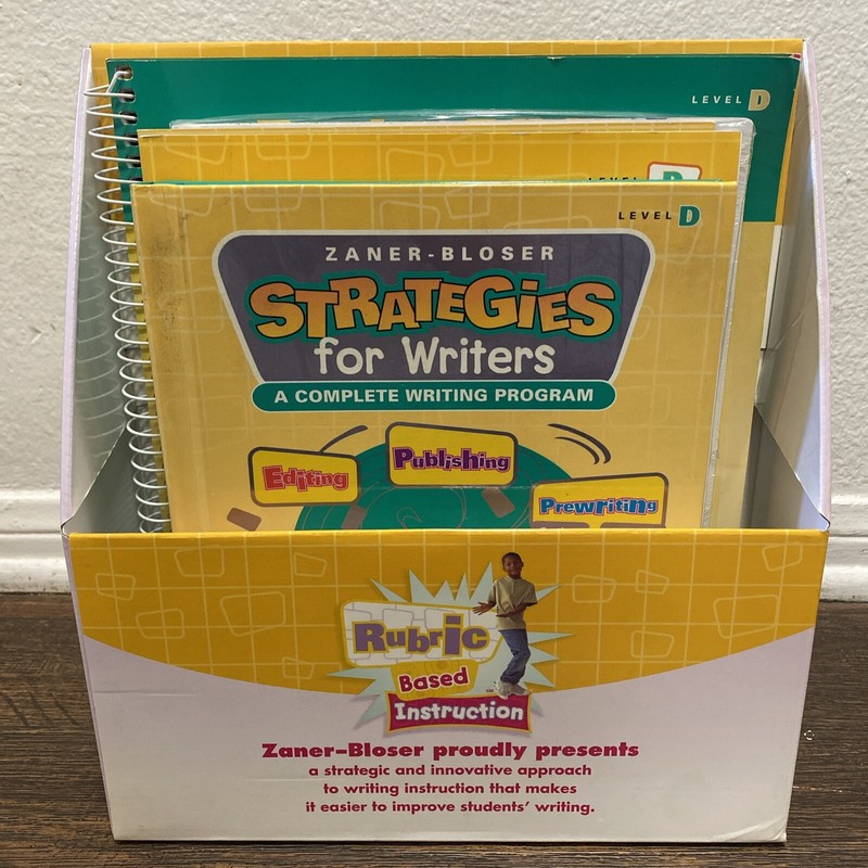 Zaner-Bloser -Strategies for Writers Level D, Rubic Based Instructions 4th Grade gallery