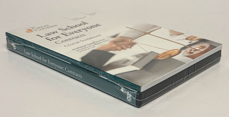 Great Courses : Law School for Everyone Contracts by Horton Book & DVDs 2019 NEW gallery