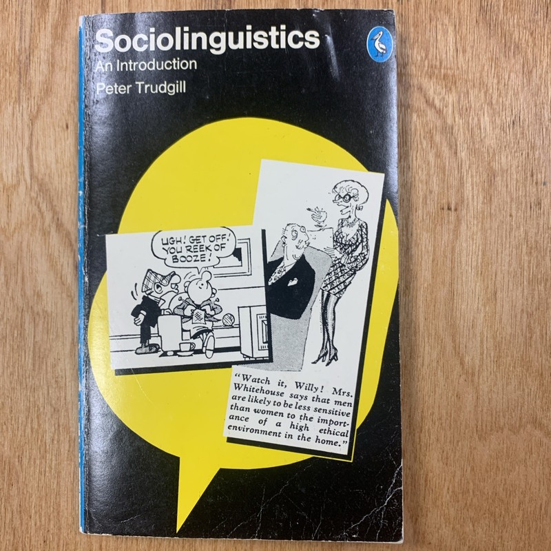 Sociolinguistics : An Introduction by Peter Trudgill (1975, Trade Paperback)