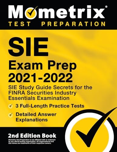 SIE Exam Prep 2021-2022: SIE S – VERY GOOD