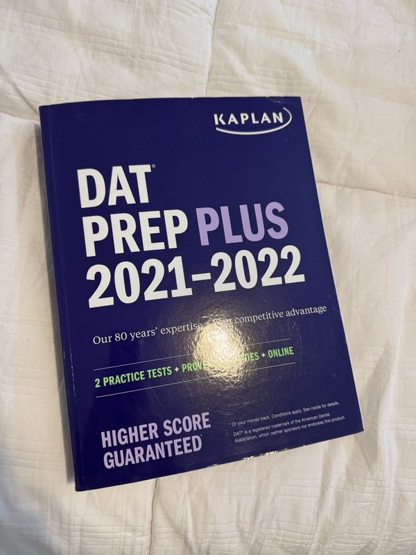 KAPLAN DAT PREP PLUS 2021-2022