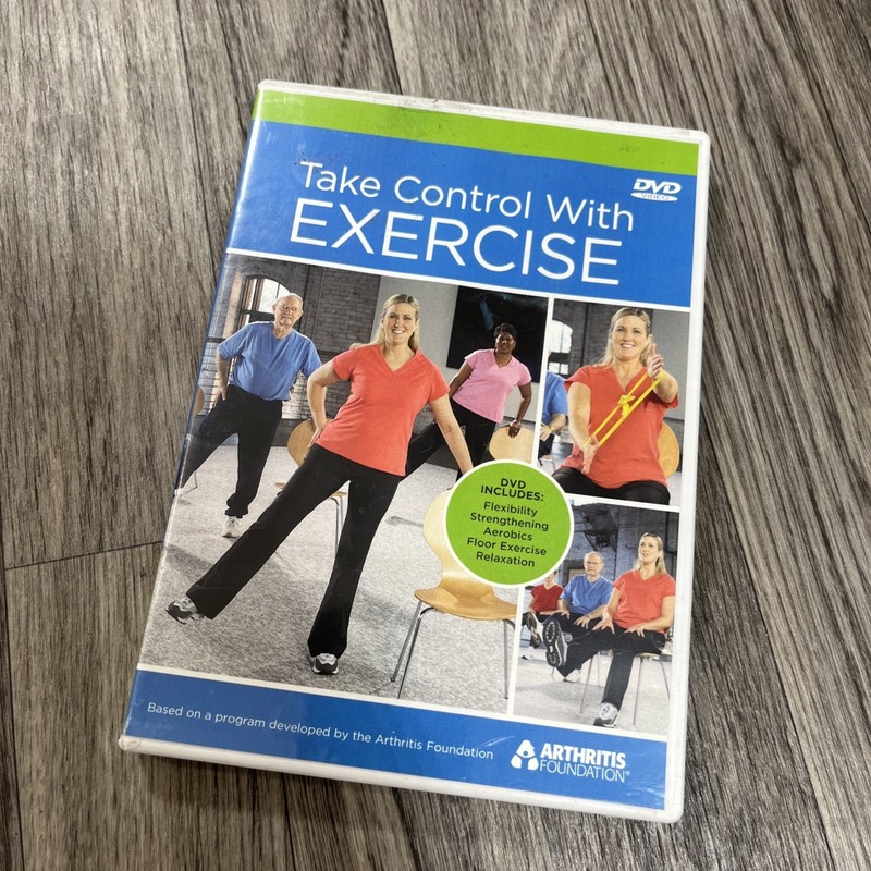Take Control With Exercise DVD 2006 Arthritis Foundation workout senior fitness!