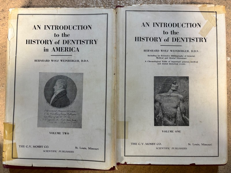 Intro. to History of Dentistry & Intro.to History of Dentisty in America 1948