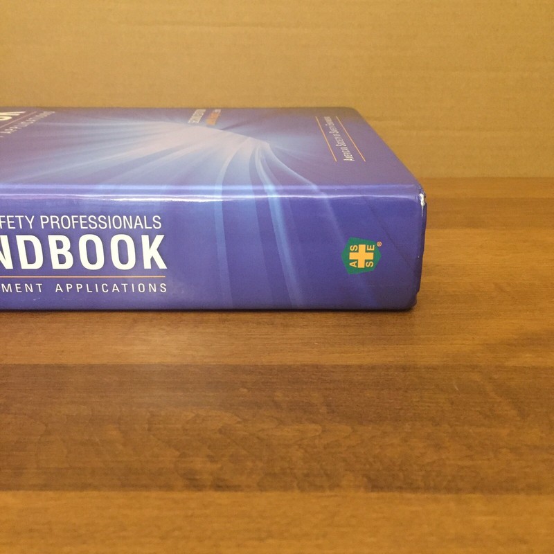 The Safety Professionals Handbook: Management Applications 2012 2nd Ed. HB Good+ gallery