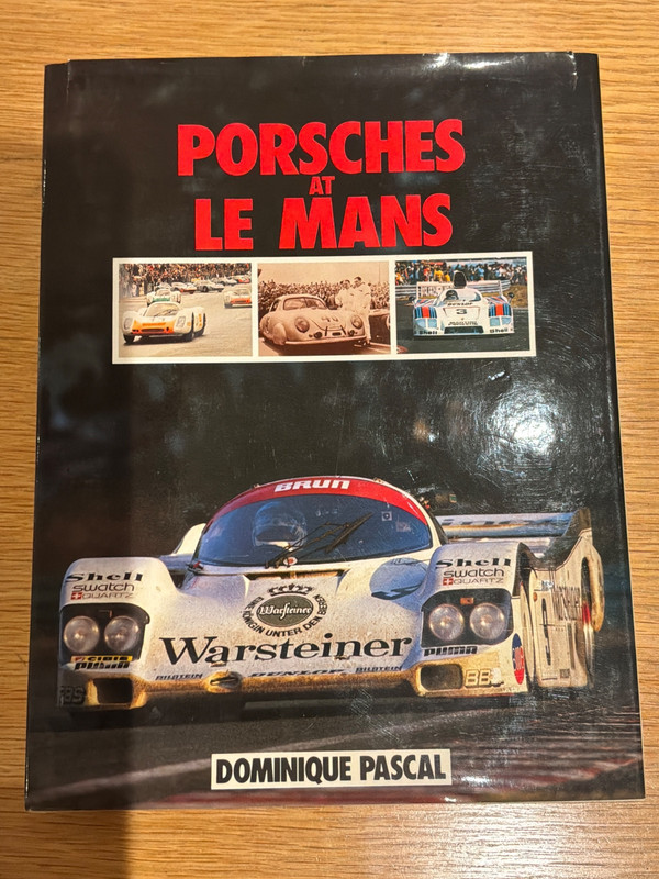 Porsches at Le Mans Dominique Pascal Vintage Motorsport History Book 1st Ed 1984