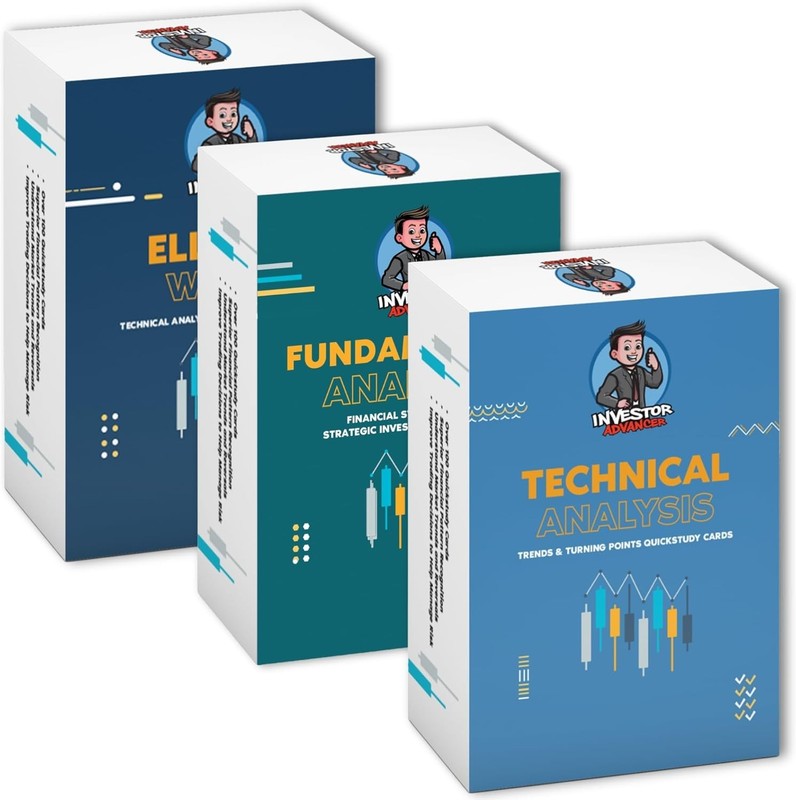 #1 Rated Stock Market Flashcards: 3-in-1 Stock Trading Flashcard Bundle