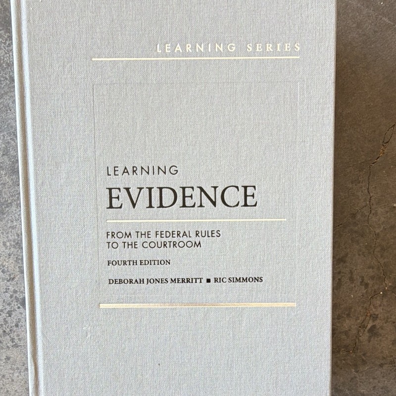 Learning Ser.: Learning Evidence 4th Ed (2020) HC Merritt/Simmons West