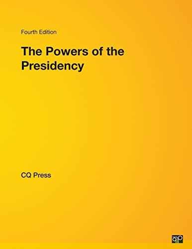 The Powers of the Presidency – Paperback, by CQ Press – Acceptable n