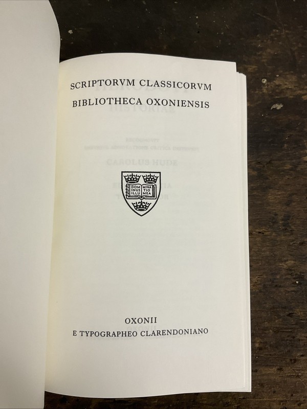 Oxford Classical Texts: Historiae by Herodotus (1927, Hardcover) gallery