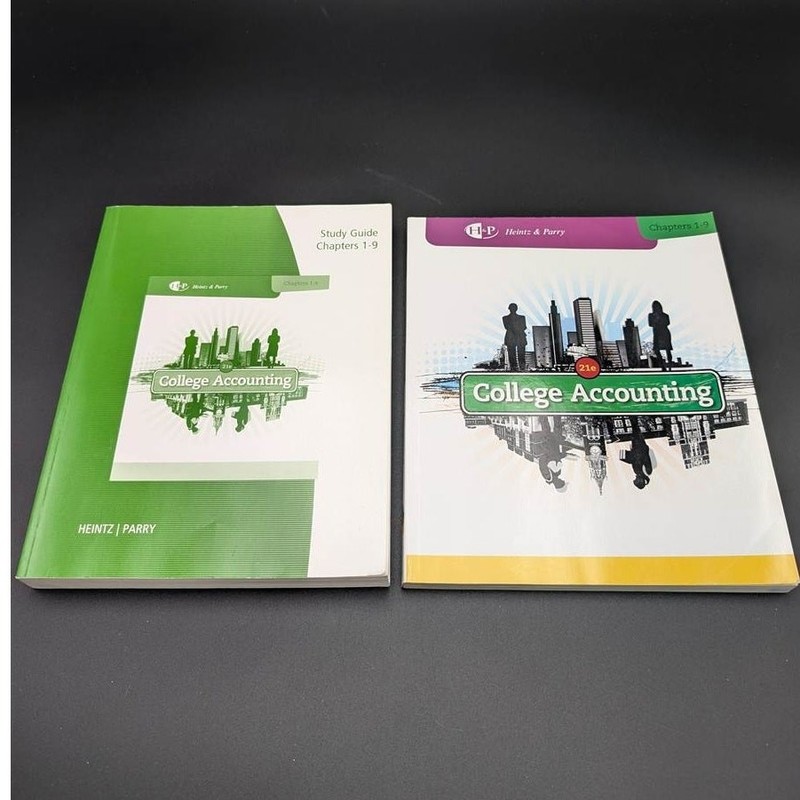 South-Western Cengage Learning Textbook College Accounting Study Guide Paperback