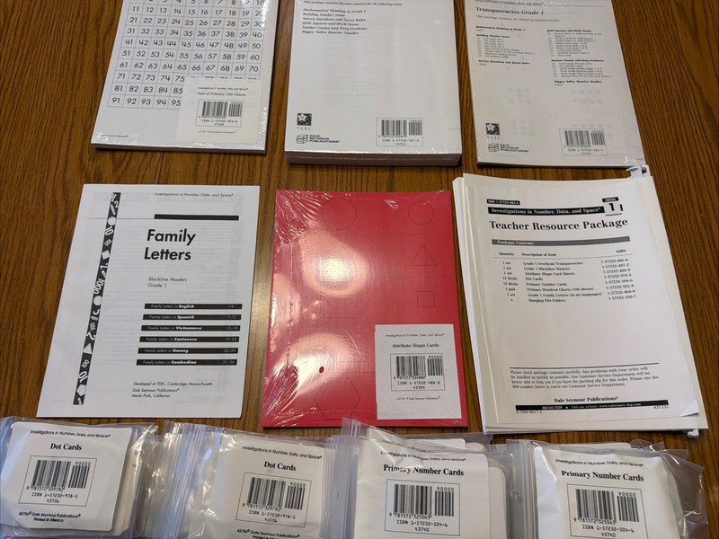 Investigations Teacher Resource Package Grade 1 TERC gallery