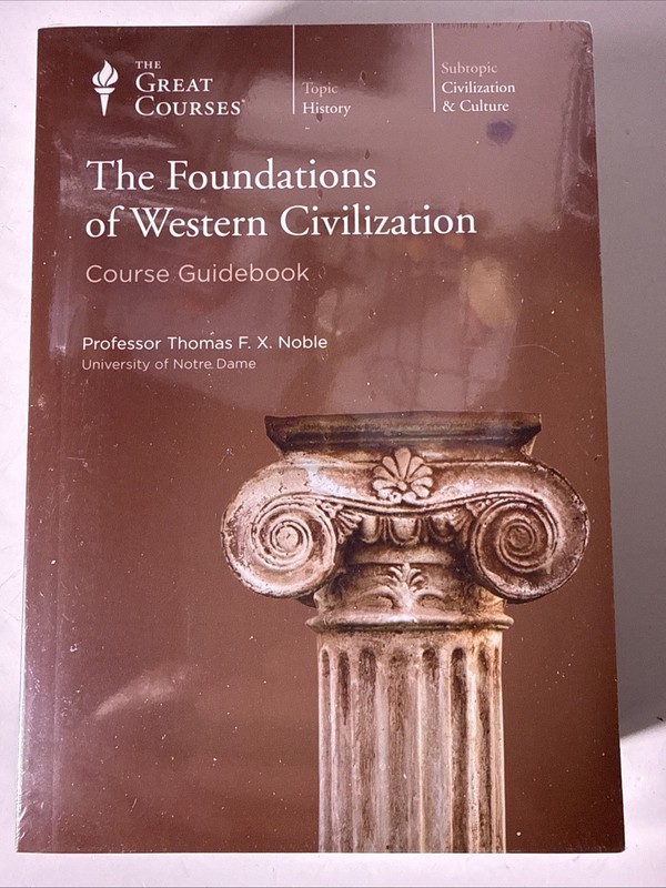 Foundations of Western Civilization by Thomas F. X. Noble – 48 Lectures + Guide