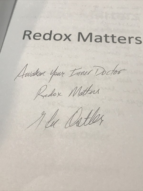 Redox Matters: Connecting Redox Biology & Health by Dr. Lee Ostler - Signed gallery