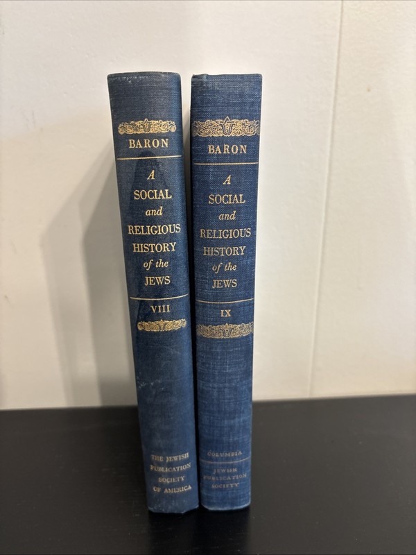 A Social and Religious History of the Jews Books 8 & 9 Philosophy & Science