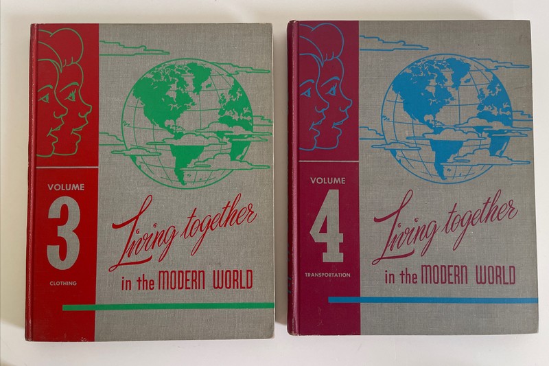 Vintage Living Together in the Modern World books Vol. 1-5 & 7 gallery