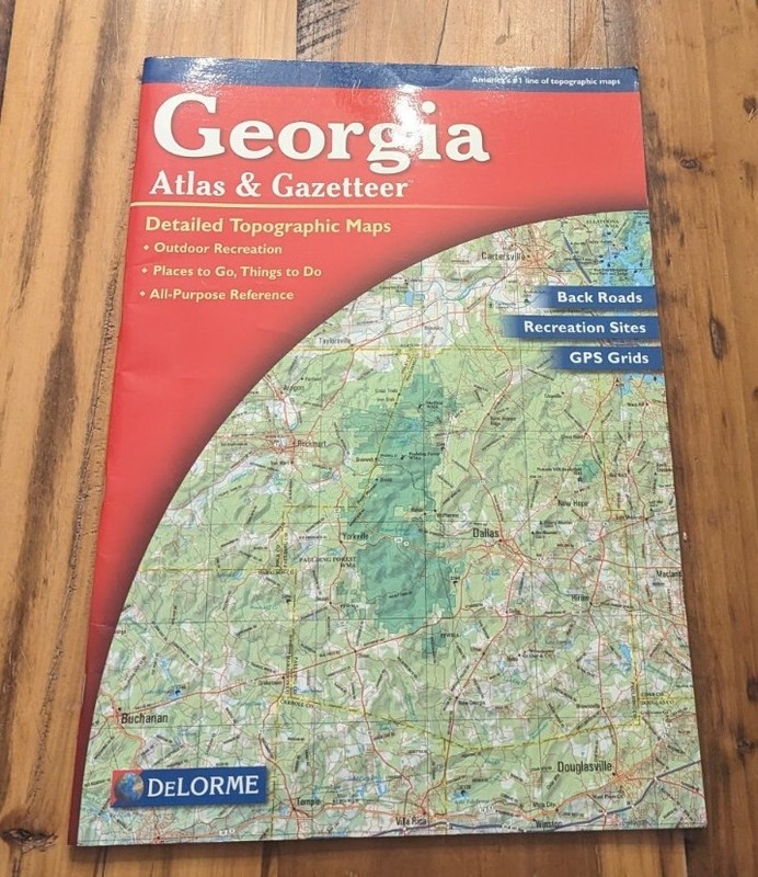 Georgia Atlas & Gazetteer (Delorme Atlas & Gazetteer)