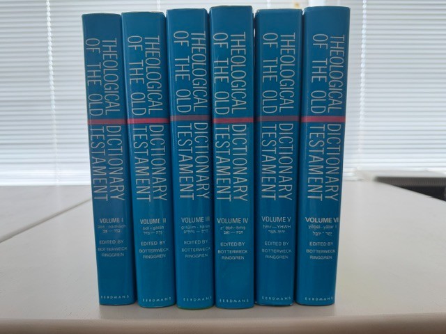 Theological Dictionary of the Old Testament 6 Volume set, Botterweck, G.J