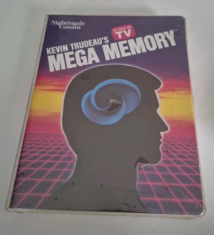KEVIN TRUDEAU’S MEGA MEMORY BY NIGHTINGALE CONANT AS SEEN ON TV AND ADVANCED