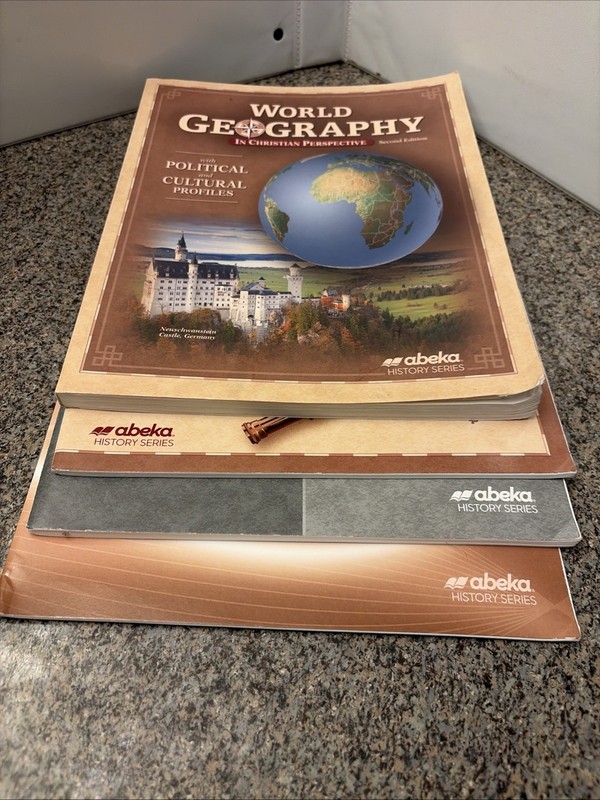 Abeka World Geography, Grade 9, 2nd Ed. (set of 4) gallery
