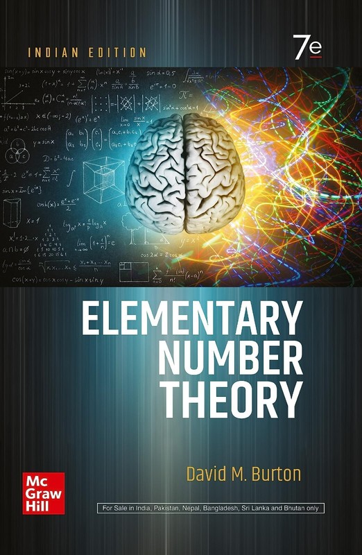 New: Elementary Number Theory by David M. Burton 7th INTL Ed- SHIP FROM USA