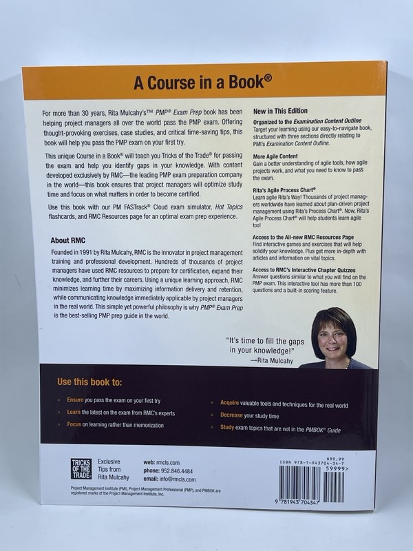 PMP Exam Prep by Rita Mulcahy, Eleventh Edition, GREAT CONDITION gallery