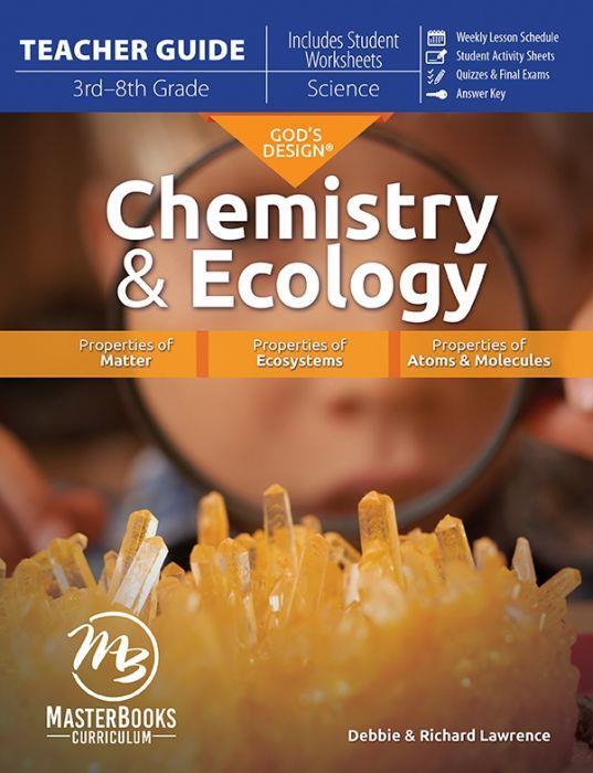 New Master Books GOD’S DESIGN CHEMISTRY & ECOLOGY Teacher Guide Homeschool