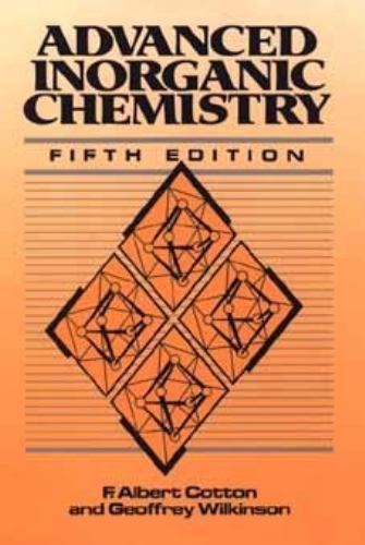 Advanced Inorganic Chemistry: A Compr- 9780471849971, hardcover, F Albert Cotton