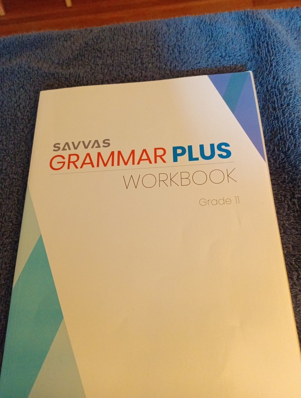 Grammar PLUS Workbook Grade 11 – Paperback, by Prentice Hall SAVVAS Homeschool