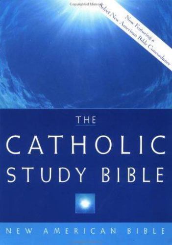 The Catholic Study Bible: New American Bible – paperback, Senior, 0195282779
